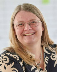 Portræt af Rikke Steensbjerre Møller, professor, Filadelfia