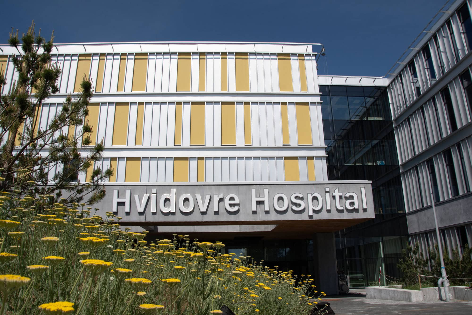 Hovedindgang til Hvidovre Hospital
