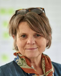Portræt af Vibeke Stubbing, chef for Filadelfia Uddannelse