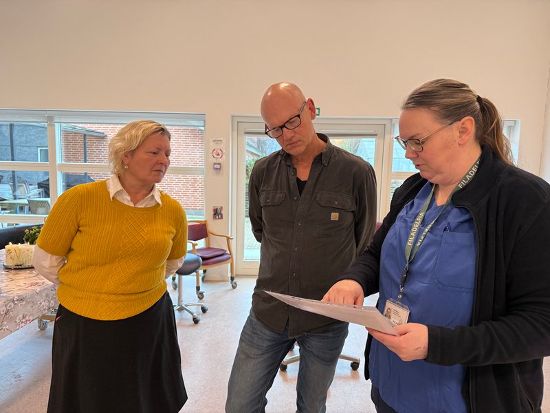 Changing Food og oversygeplejerske læser op på madspild på Epilepsihospitalet, Filadelfia 2026