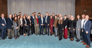 Foto af regionsmedlemmer af Region Syddanmark 2026. Foto Bo Libergren