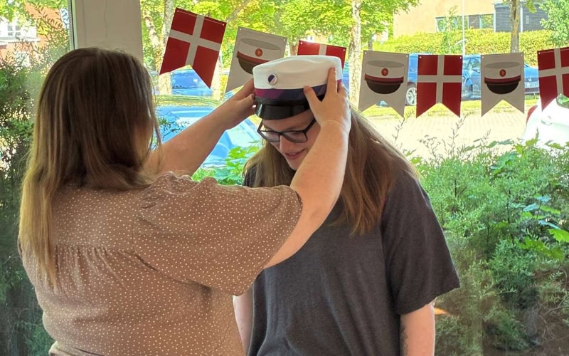 Mille Kryger får STU hue på 2026