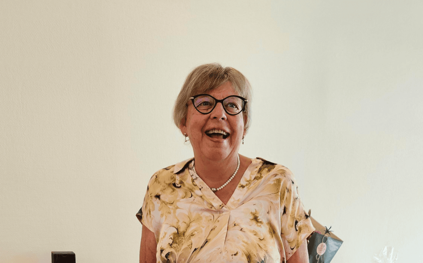 Portræt af Lis Petersen ved afskedsreception august 2026